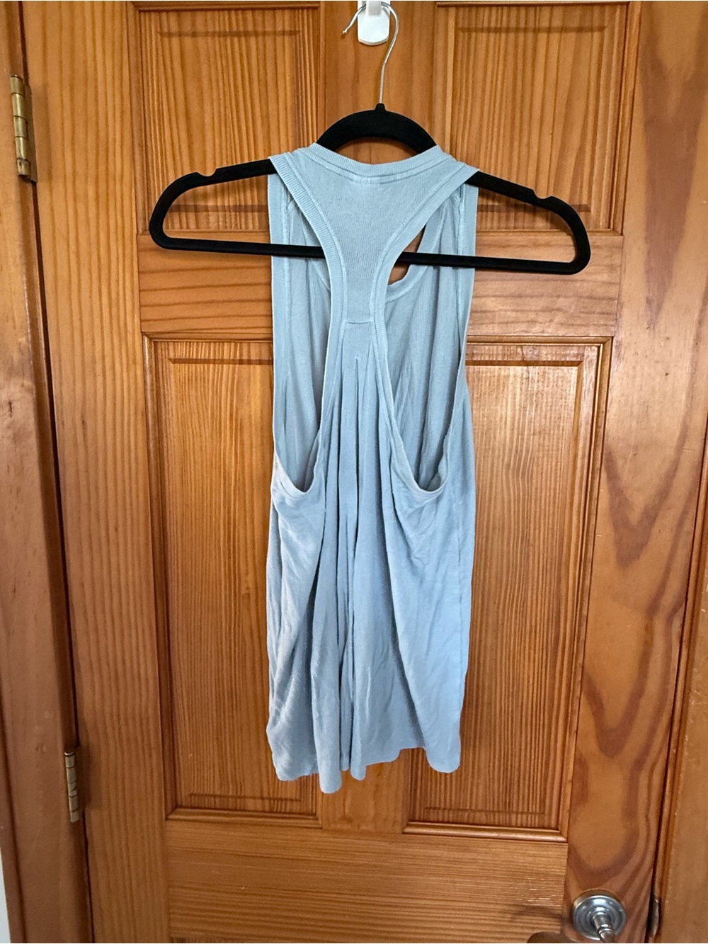 Athleta Light Blue Racerback Tank Top - Picture 4 of 4